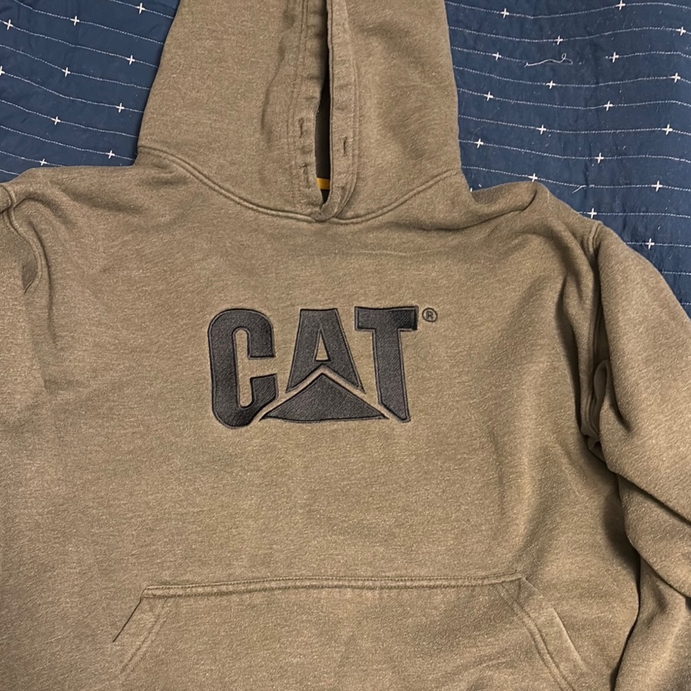 CAT (Caterpillar ) hard cotton hoodie 2xl